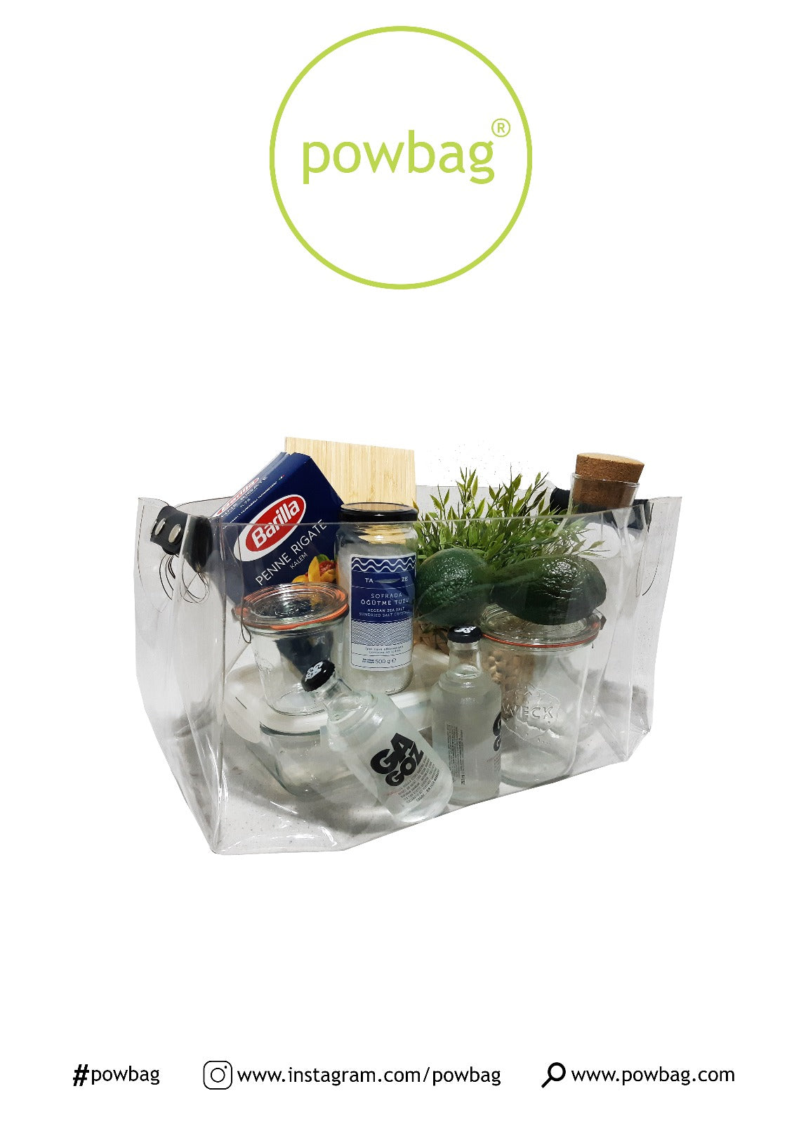 PowFlex – Katlanabilir şeffaf organizer çanta, oyun matı ve saklama kutusu olarak kullanılabilir