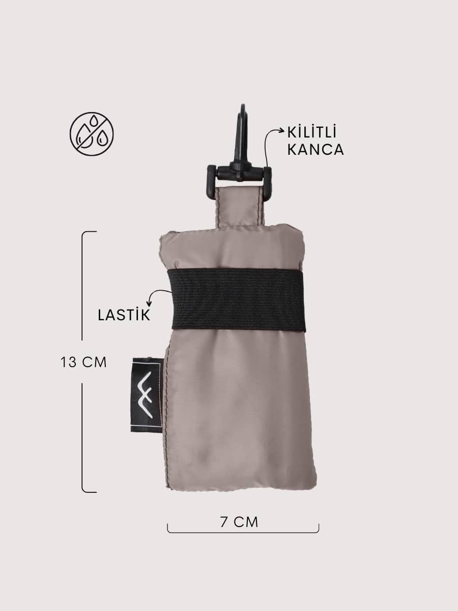 Katlanabilir su geçirmez alışveriş çantası Foldie – hafif, dayanıklı, çevre dostu paraşüt kumaştan, kompakt tasarım, günlük kullanım ve seyahat için ideal.

