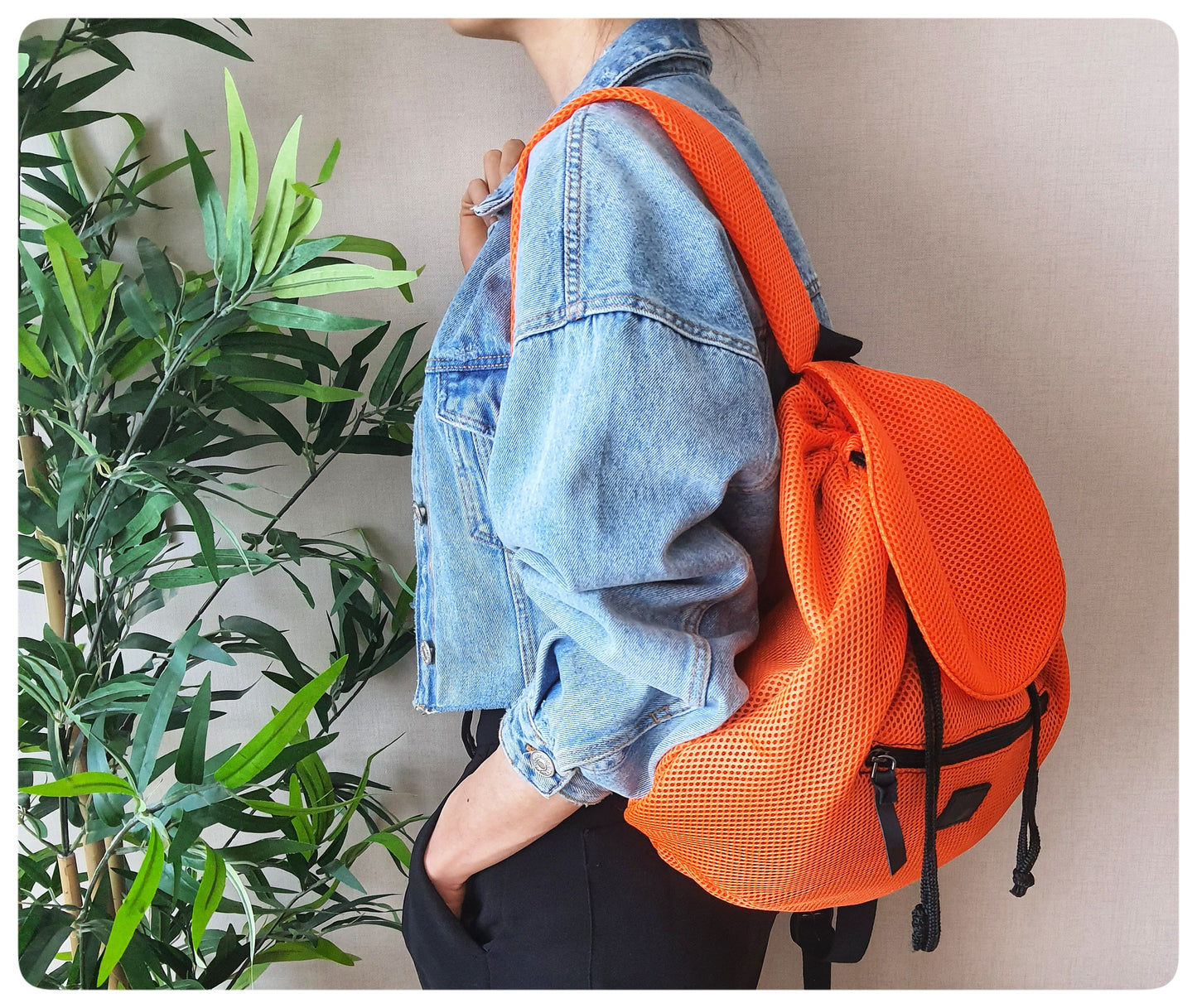 NOMI – Aktif yaşam için ergonomik büzgü kapamalı suya dayanıklı çanta