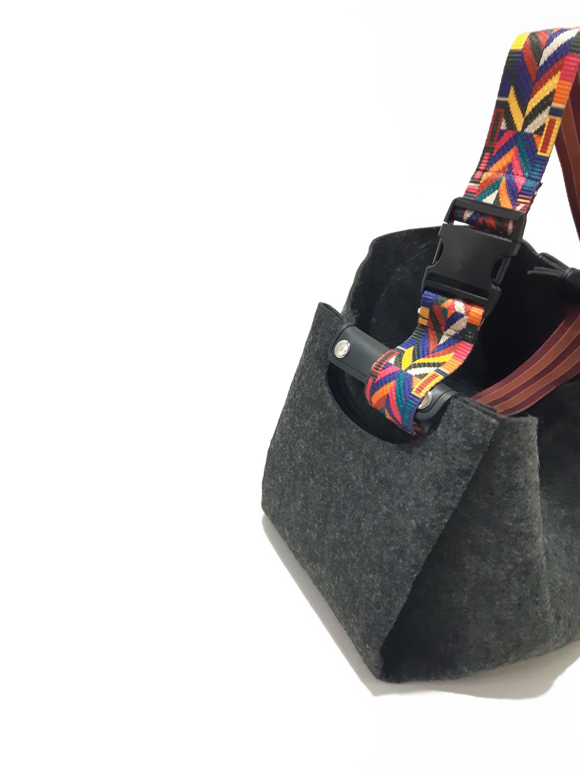 PetBAG – Keçe kumaştan evcil hayvan taşıma çantası, küçük köpek ve kediler için