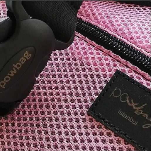 Meshbag file bel çantası, nefes alabilen örgü kumaş, uniseks tasarım, 3 farklı kullanım seçeneğiyle spor, şehir ve seyahat için ideal.